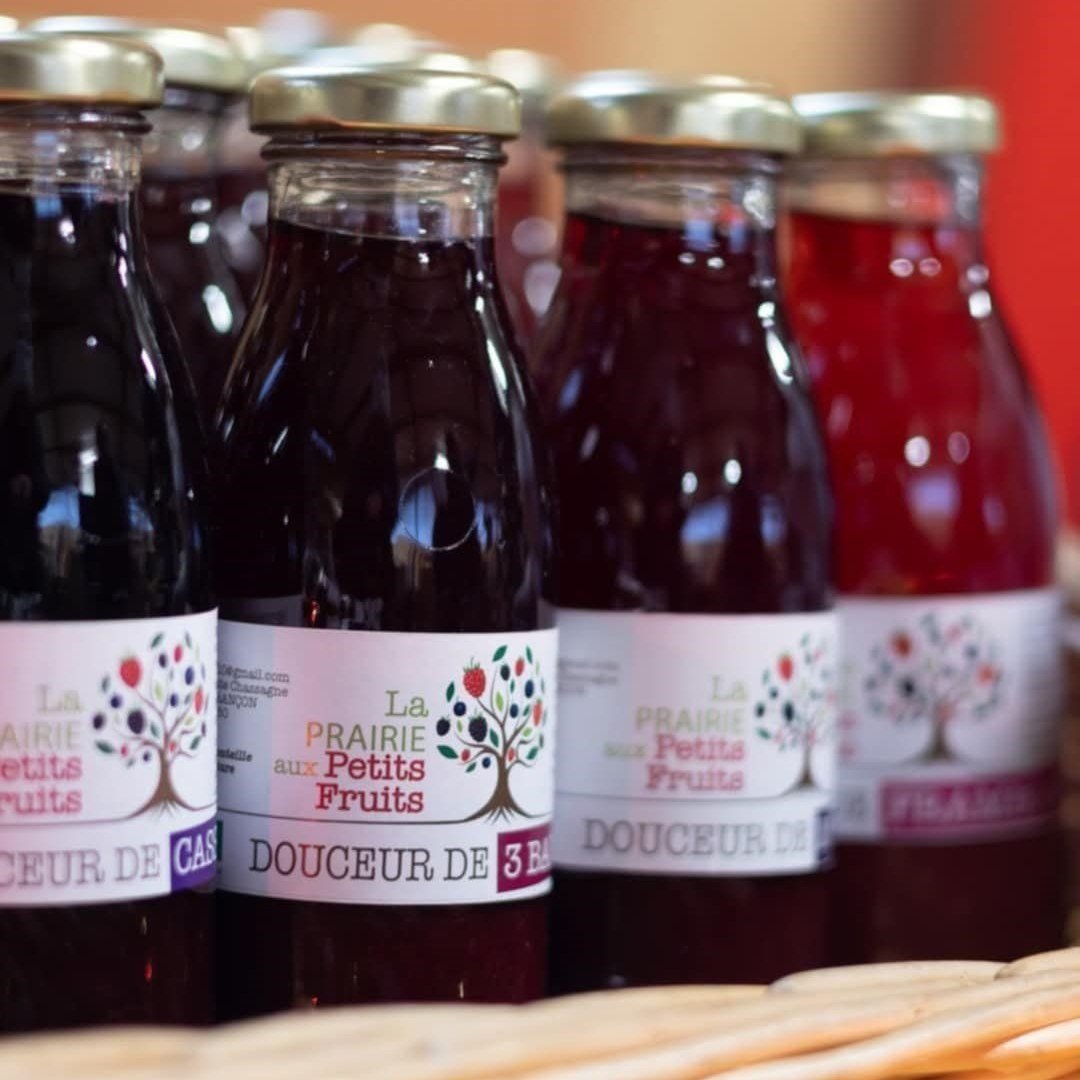 Jus de Fruits LA PRAIRIE AUX PETITS FRUITS – Cassis
